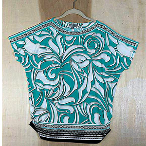 JM Collection Top Petite Extra‎ Large Embellished Blouse R